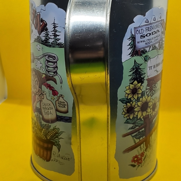 Mountain Brew Beer Mug Tin Metal Advertising Collectible Old Fashioned Soda (C1) - Picture 7 of 14